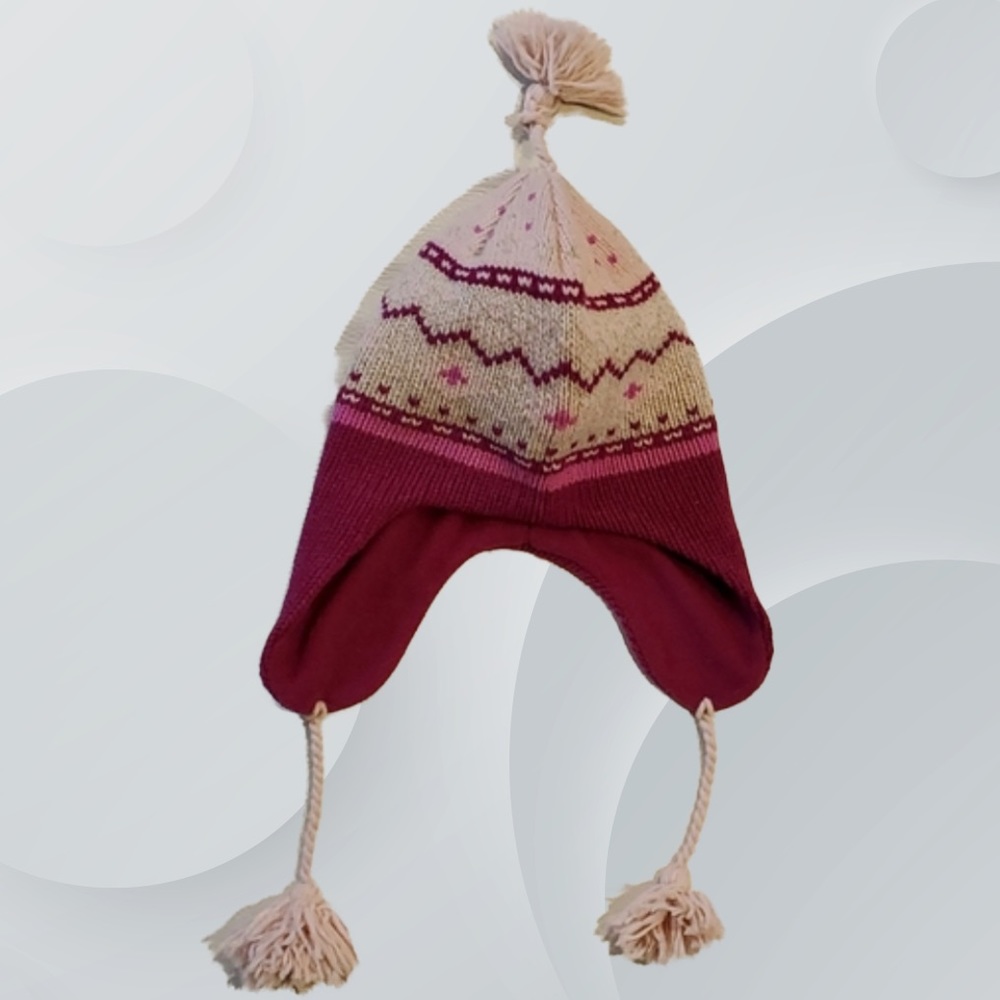 ❄️ ( Eddie Bauer ) Nordic/Fair Isle Winter Hat (Adult Size) NWOT
